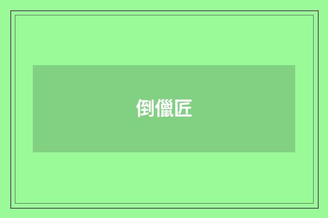 倒儠匠
