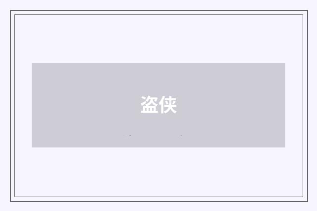 盗侠