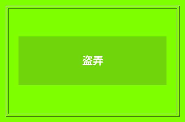 盗弄