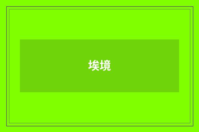 埃境