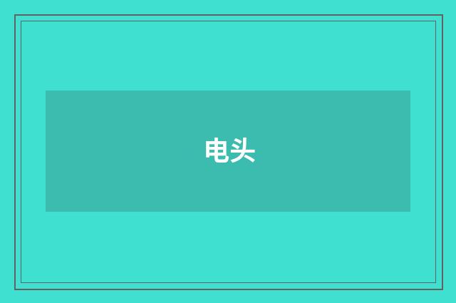 电头