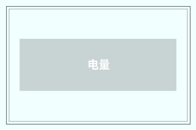 电量
