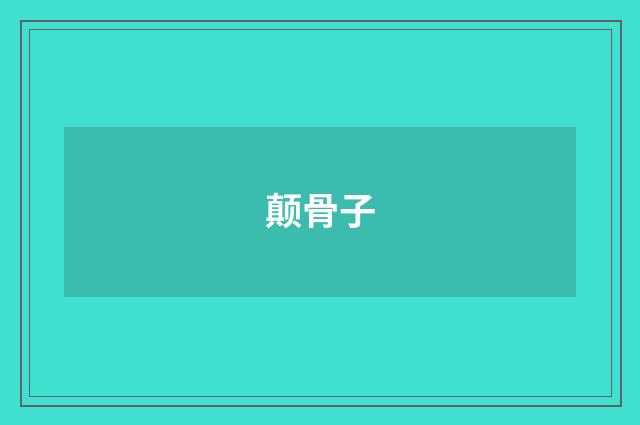 颠骨子