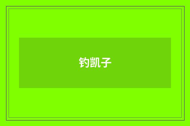 钓凯子