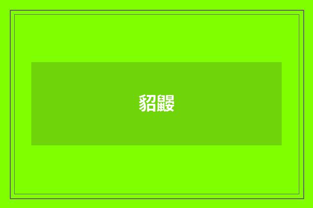 貂鼹