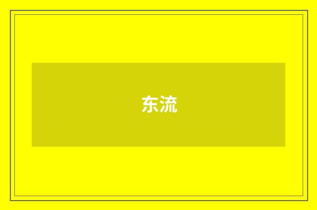 东流