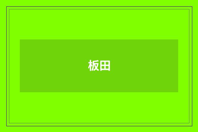 板田