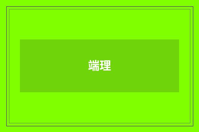 端理