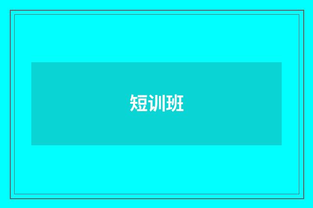 短训班
