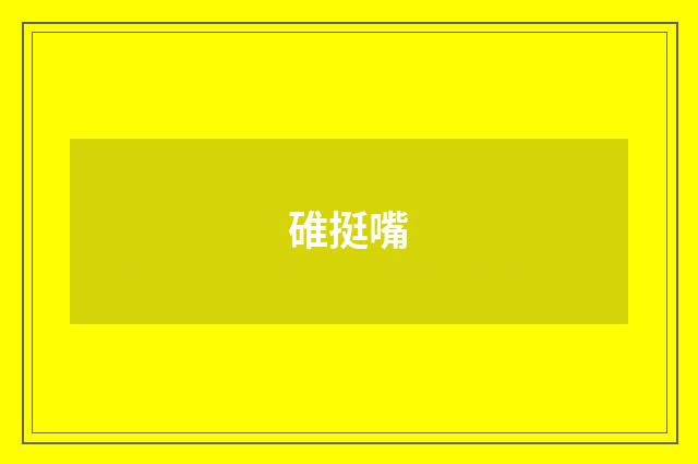 碓挺嘴