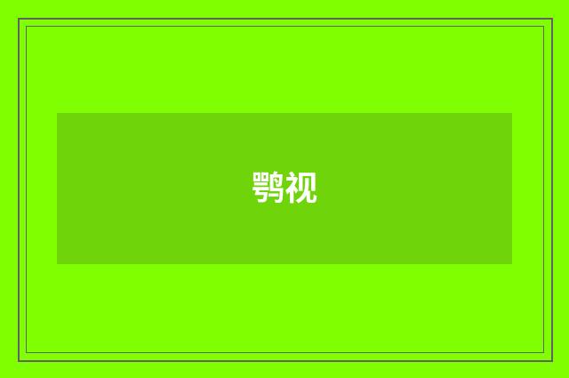 鹗视