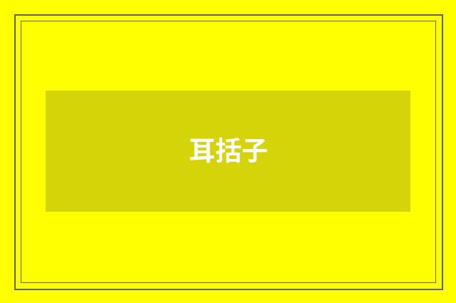 耳括子