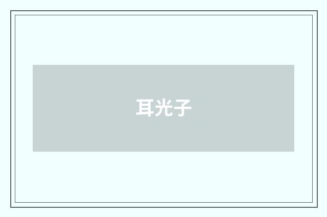 耳光子