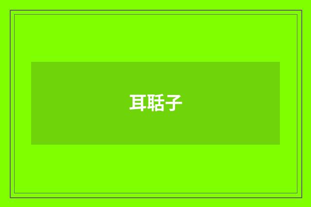耳聒子