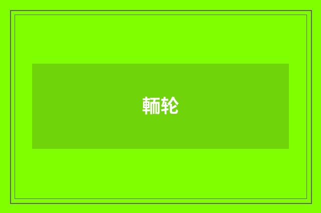 輀轮
