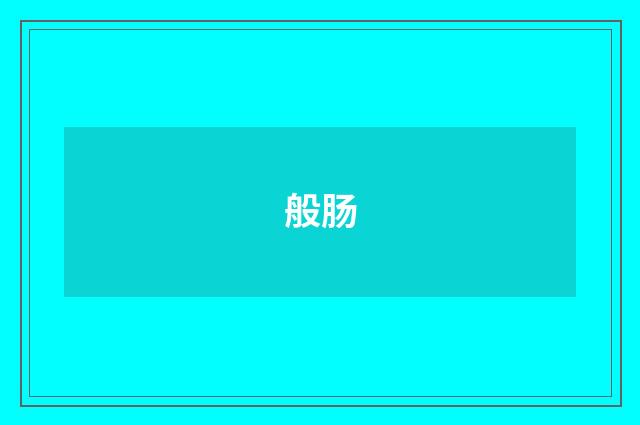 般肠