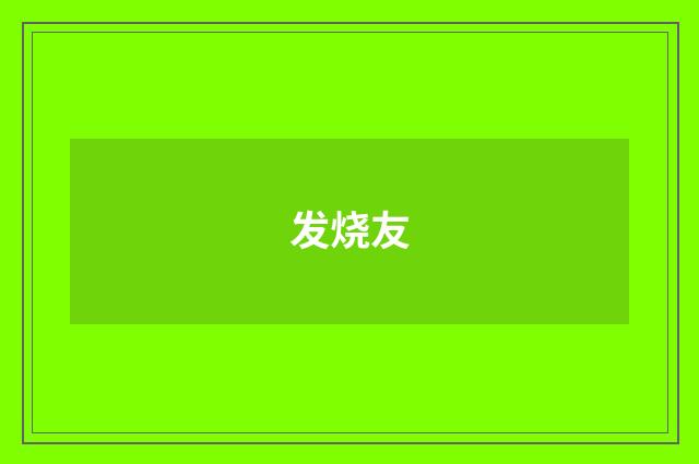 发烧友