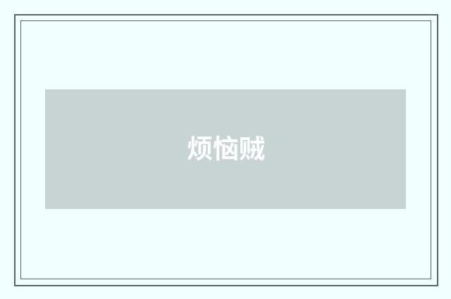 烦恼贼