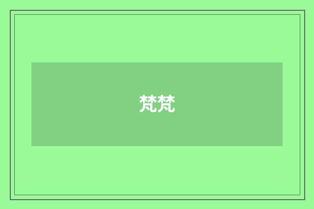 梵梵