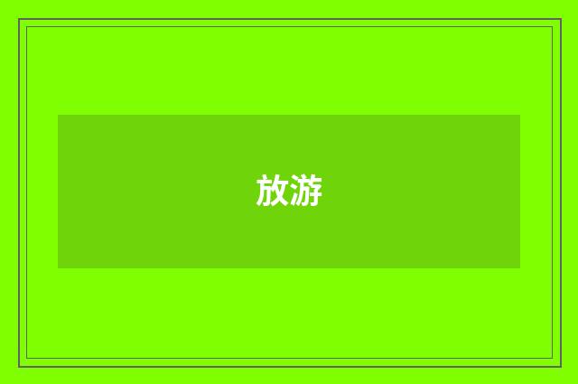 放游