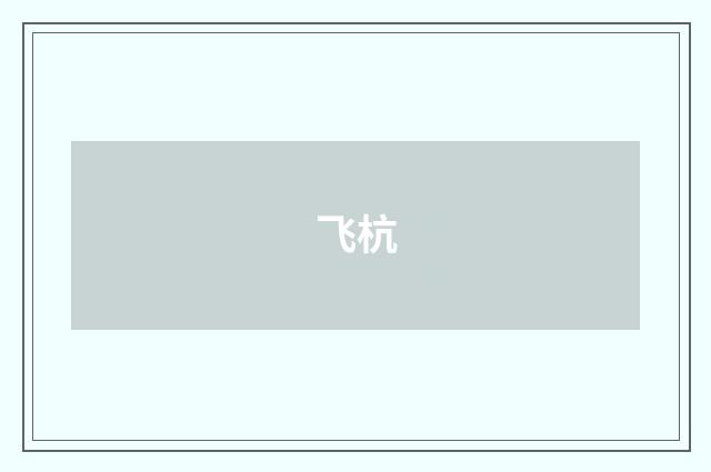 飞杭