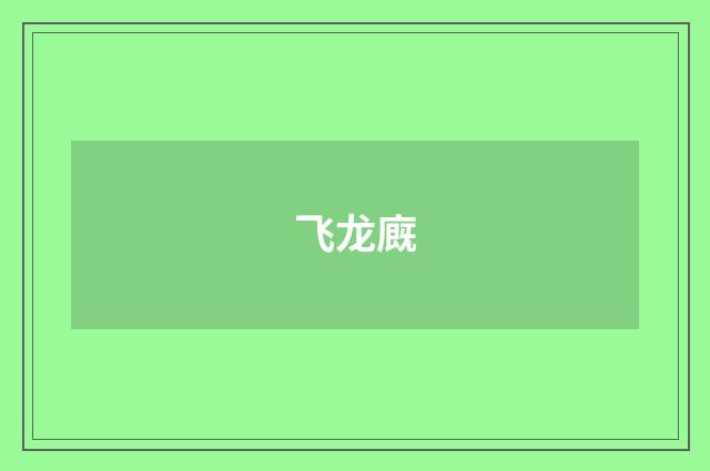 飞龙廐