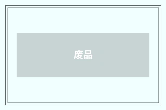 废品