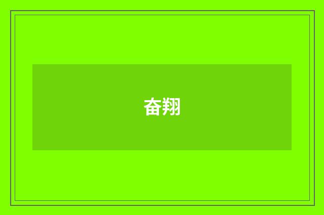 奋翔
