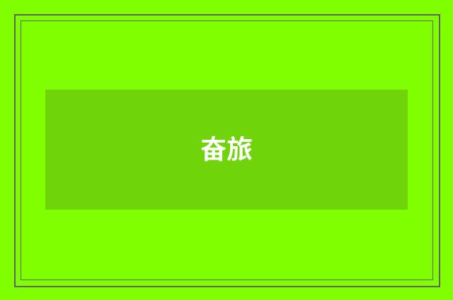 奋旅