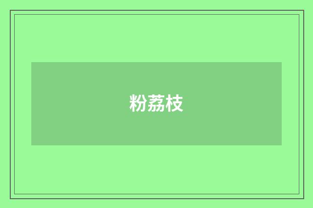粉荔枝