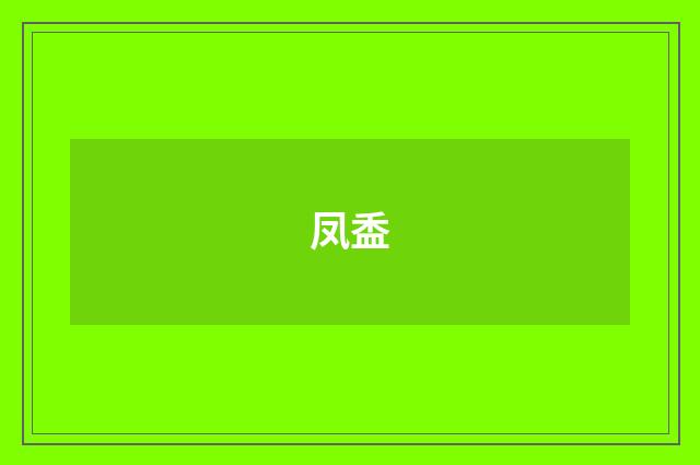 凤盉
