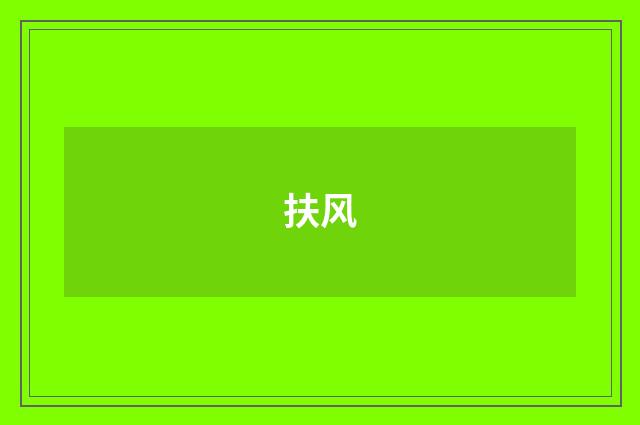 扶风