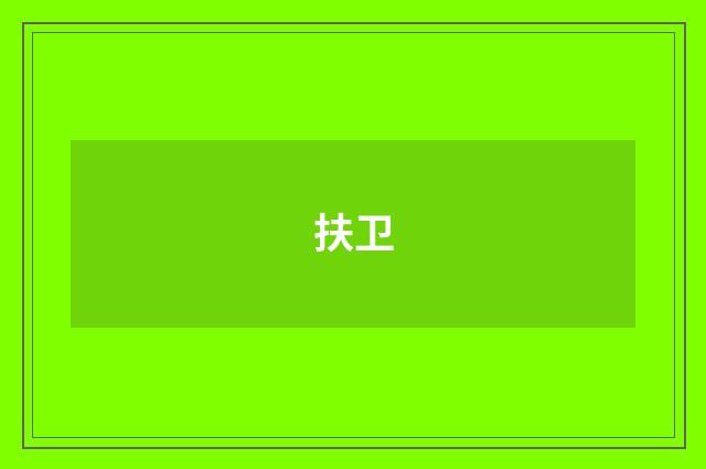扶卫
