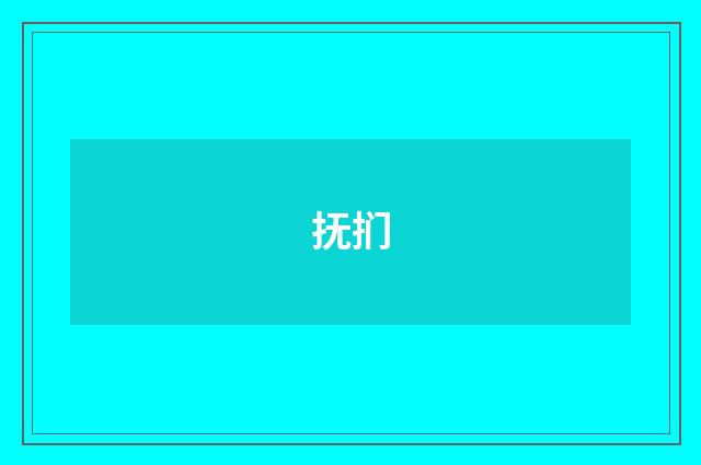 抚扪