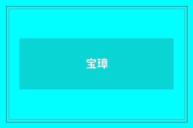 宝璋