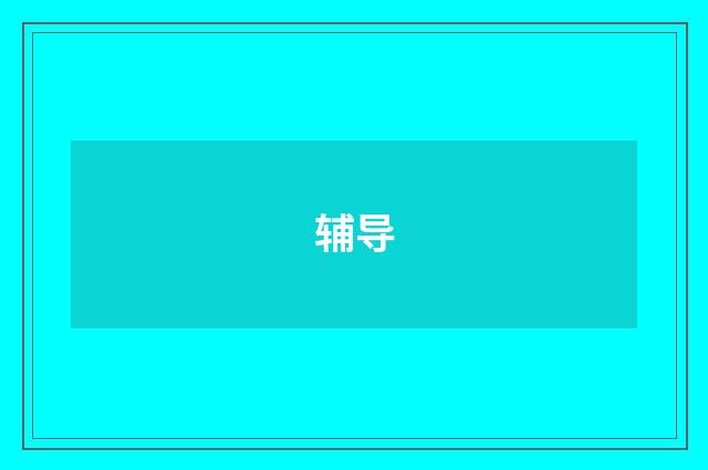 辅导