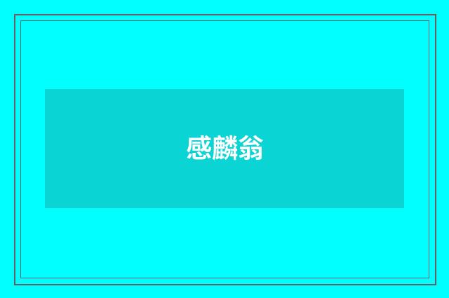 感麟翁