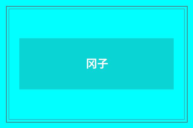 冈子