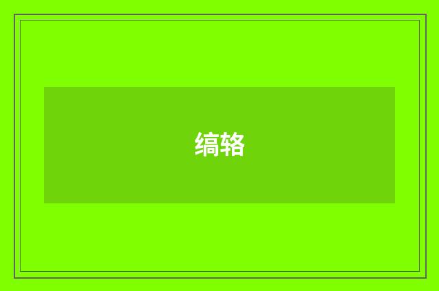 缟辂