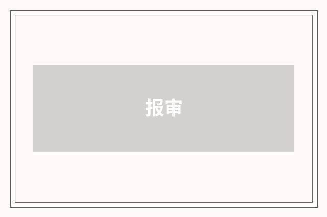 报审