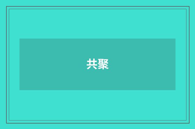 共聚