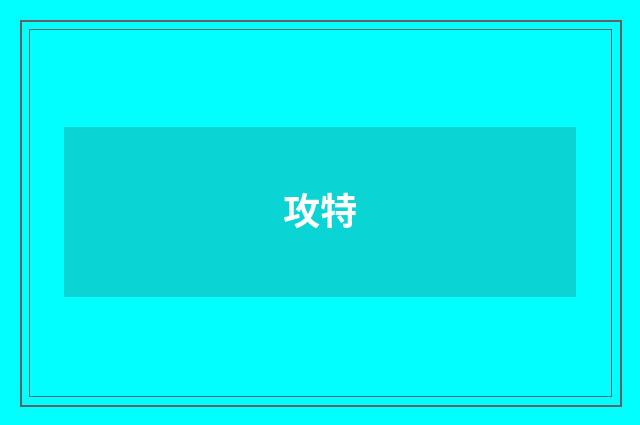 攻特