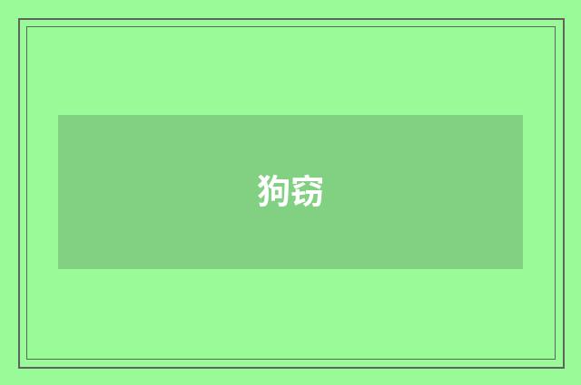 狗窃