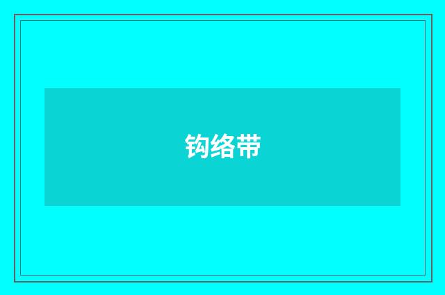 钩络带