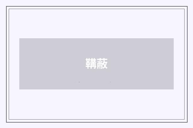 鞲蔽