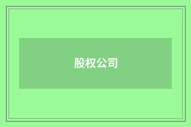 股权公司