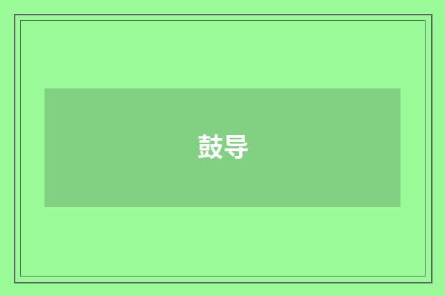鼓导