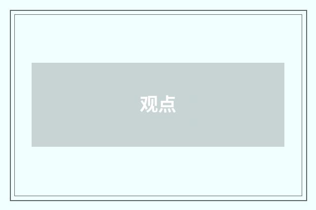 观点