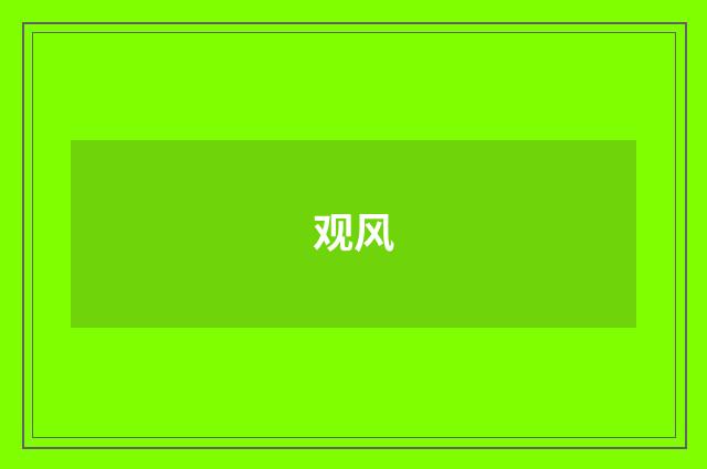 观风