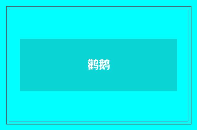 鹳鹅